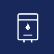 Boiler icon for new boiler installations